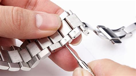 how to remove links from a fossil watch with two arrows|fossil watch band link replacement.